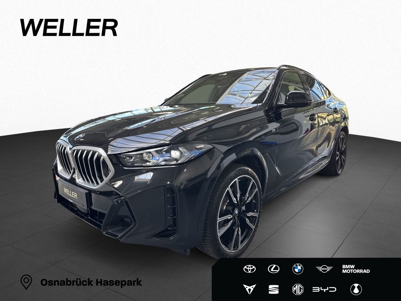 BMW X6 xDr40d MSport Pano,AHK,H/K,360°,HUD,Sthz