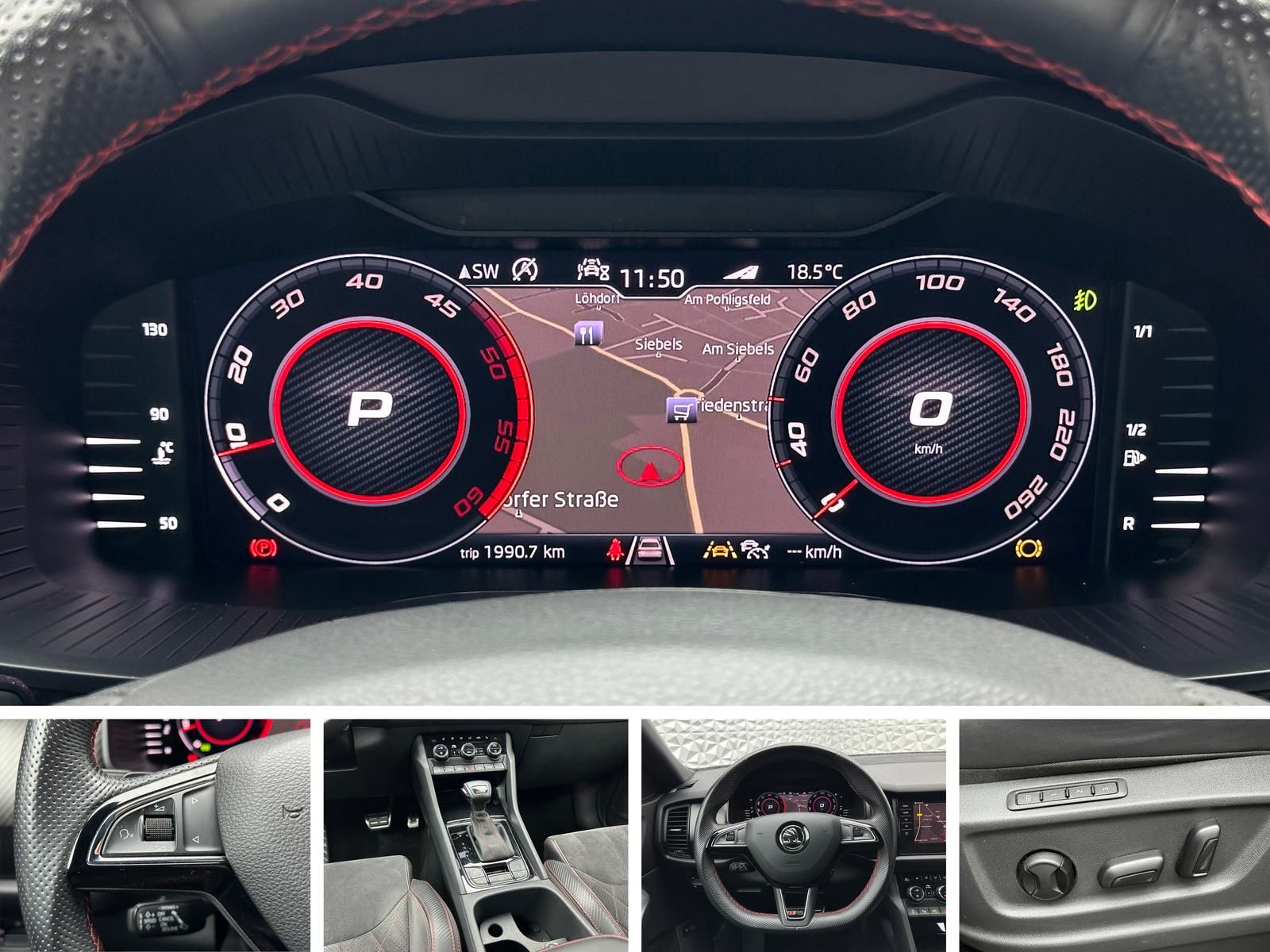 Fahrzeugabbildung SKODA KODIAQ RS TDI 4X4/7-SITZE/PANO/STDHZ/AHK/ACC/360