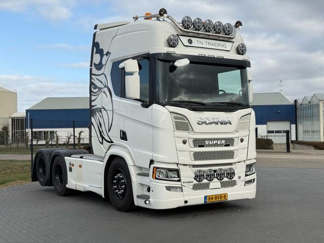 Scania R580 V8 NGS FULL AIR, LEATHER, RETARDER, NL TRUC