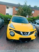 Nissan Zu verkauft ein Nissan Juke 1.6 Tekna Xtronic - Nissan Juke Gebrauchtwagen in Hamburg