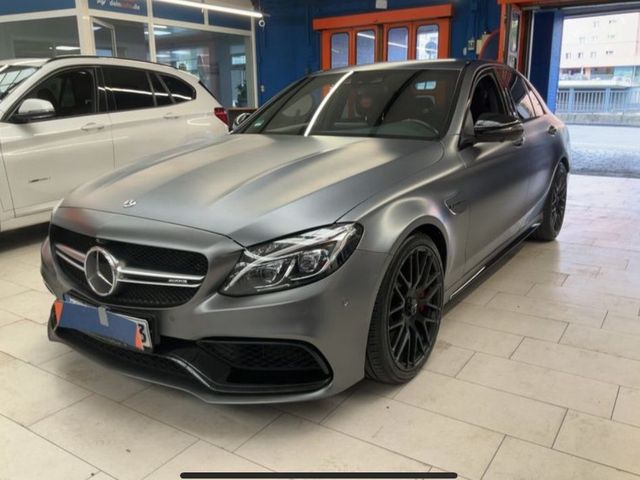 Mercedes-Benz C63 S AMG Lim*DEUTSCHES-FAHRZEUG*GREY-FROZEN*
