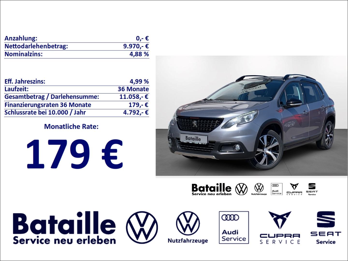 Peugeot 2008 1.2 GT-Line Pano Kamera SHZ LED APP
