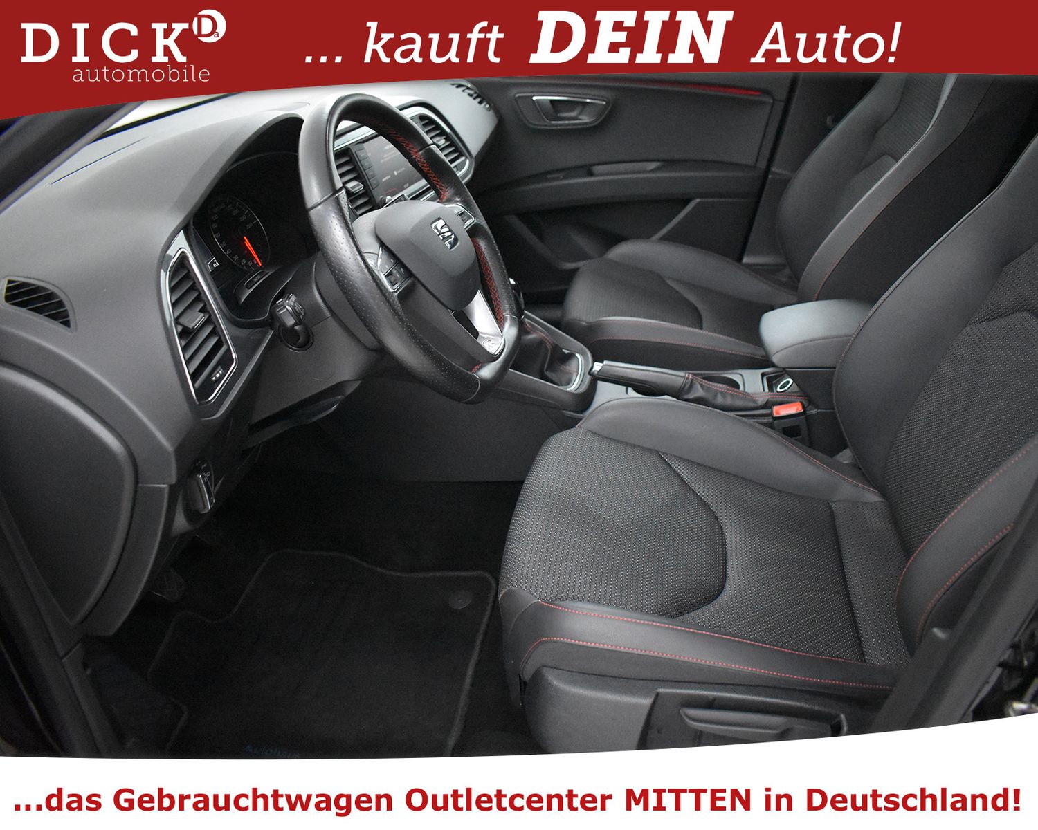 SEAT Leon ST 2.0d FR >PANOR+NAVI+LED+SHZ+TEMP+PDC+18" - Image 12