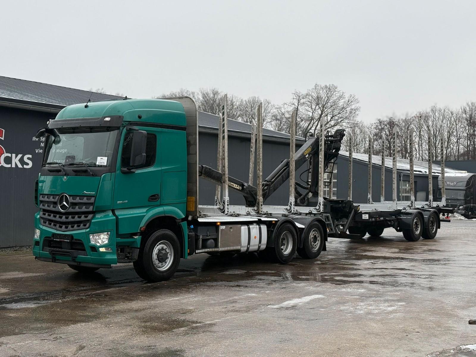 Mercedes-Benz Arocs 2546 BL 6x4HAD Palfinger LK + Janzen T19