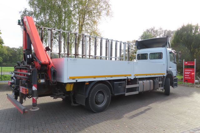 Mercedes-Benz Axor  1833 L - Glastransporter Kran Palfinger