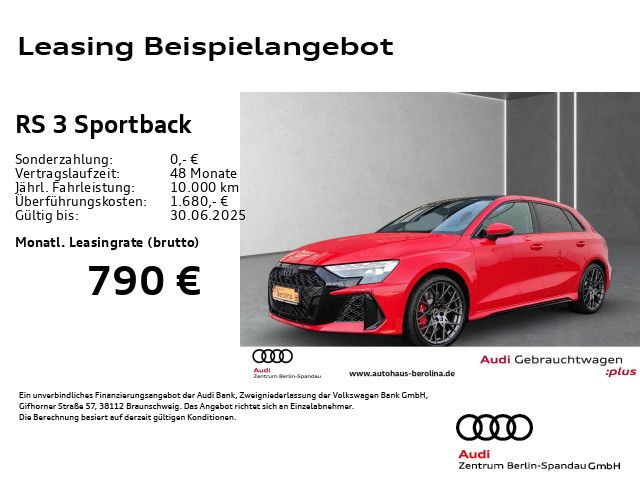 AUDI RS3 Sportback *PANO*MATRIX*SONOS*HuD*NAV+*ACC*