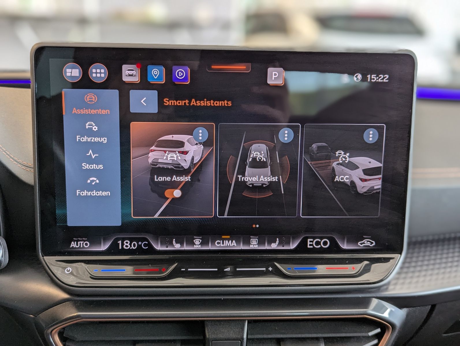 Fahrzeugabbildung CUPRA Leon 1.5 eHybrid Matrix Edge-Intelligent SoH100%