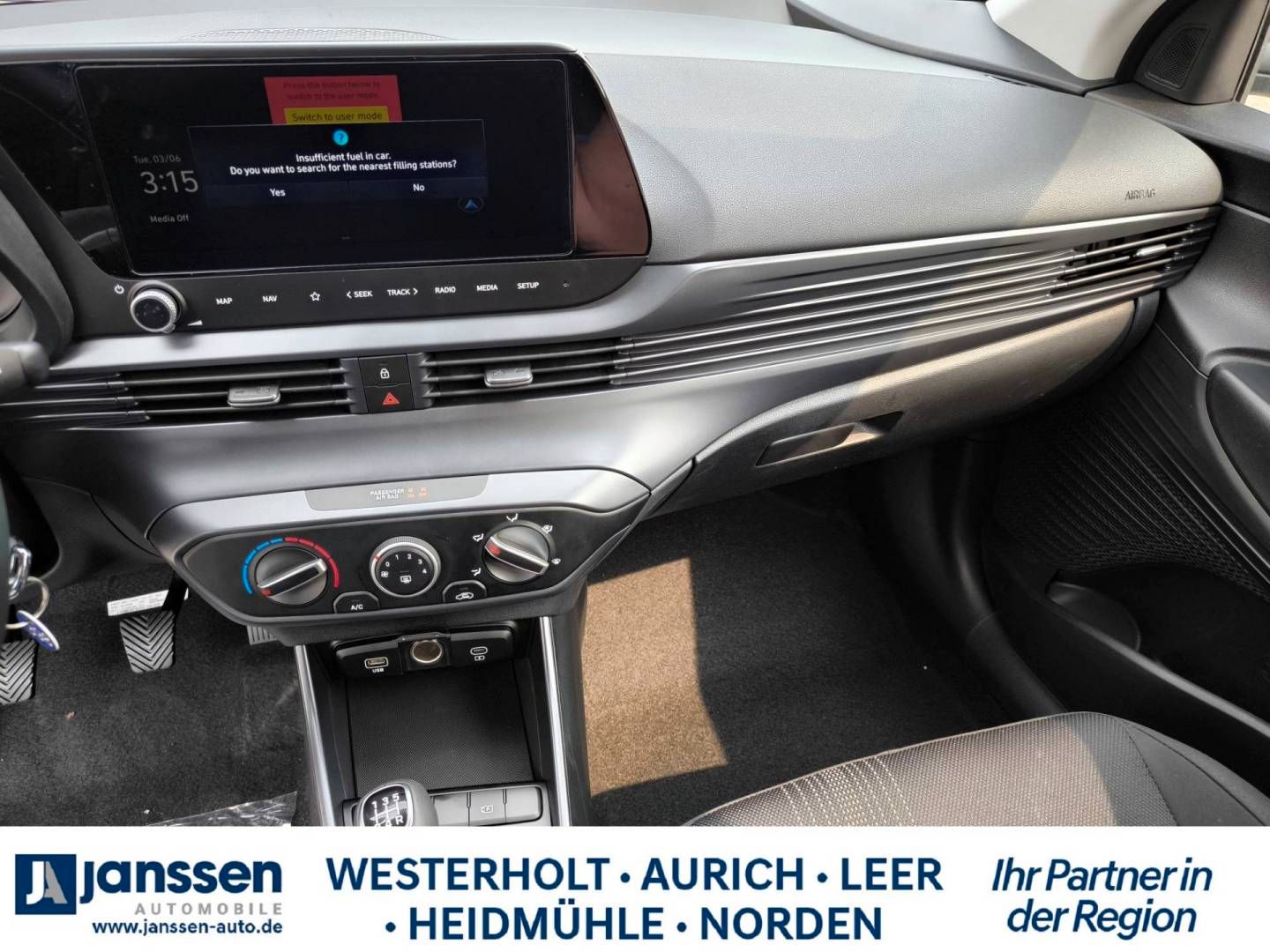 Fahrzeugabbildung Hyundai i20 Select, Funktionspaket