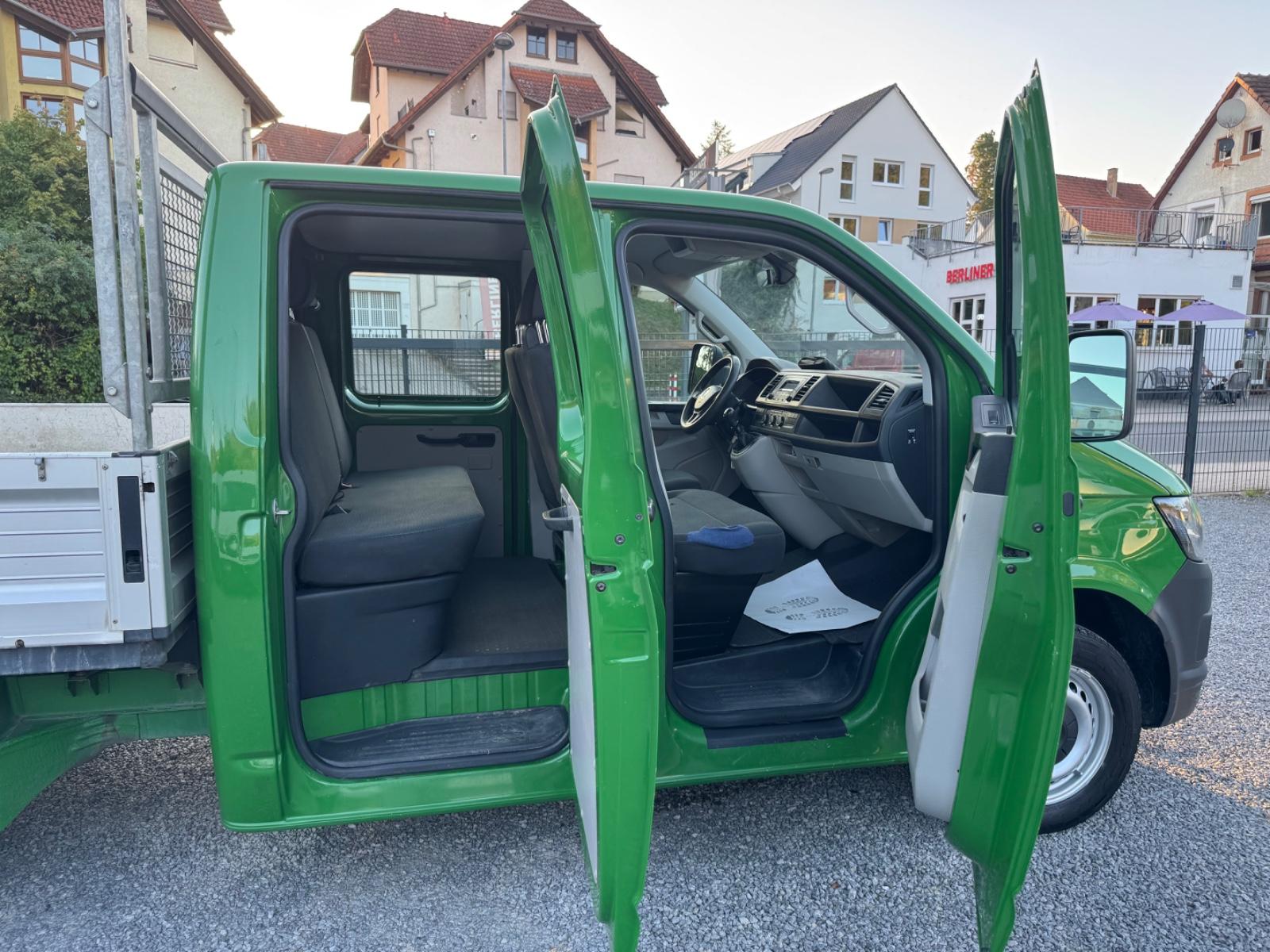 Volkswagen T6 PRITSCHE DoKa Lang KLIMA AHK-2.500KG 1.HAND