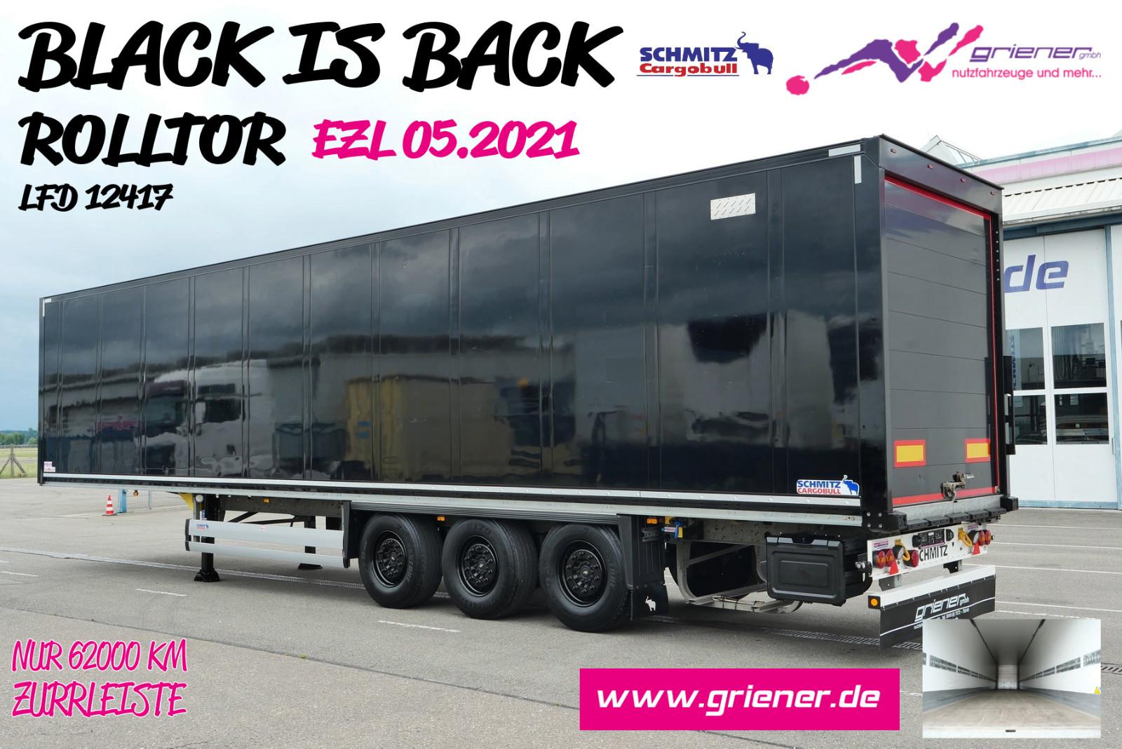 Schmitz Cargobull SKO 24 / ROLLTOR / ZURRLEISTE BLACK 62 tsd km  !
