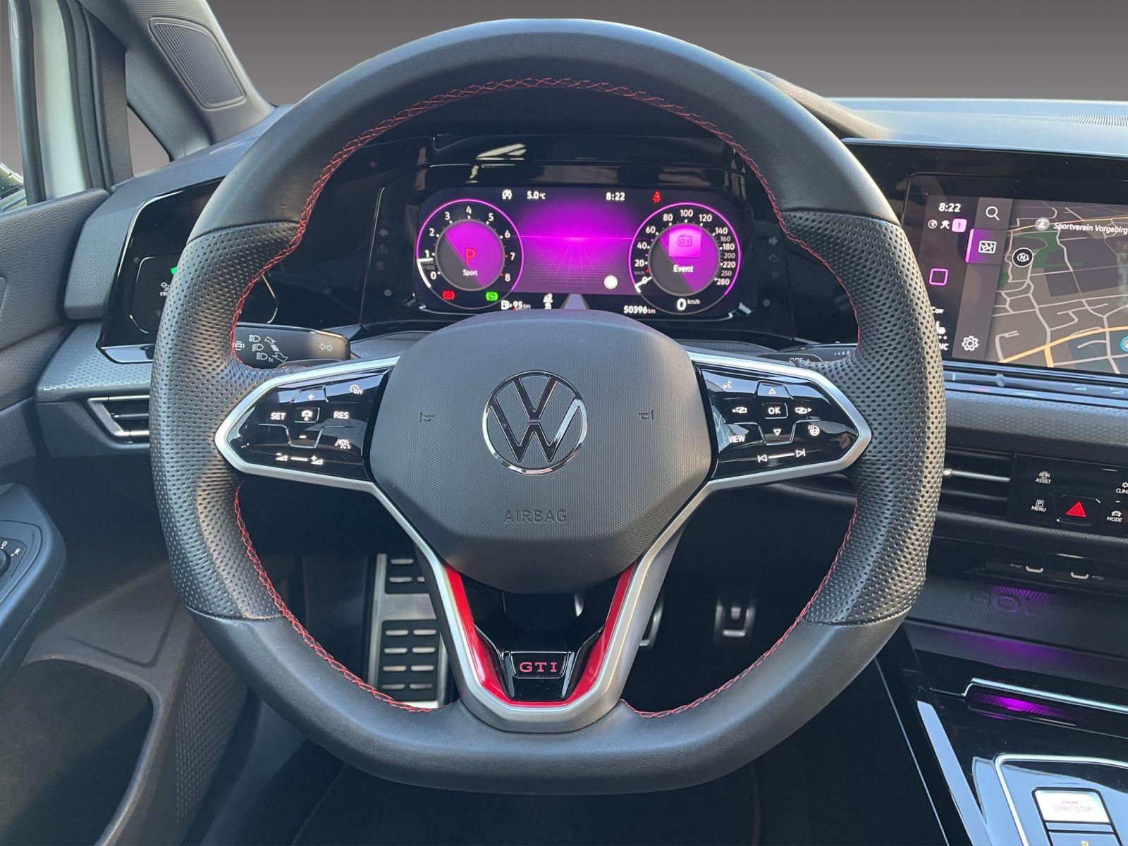 Volkswagen Golf VIII GTI 2.0 TSI 7-Gang DSG Panoramadach, миниатюра 11