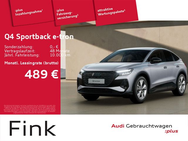 Audi Q4 Sportback 45 e-tron S line HuD AHK