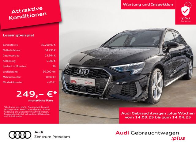 Audi A3 Sportback 40TFSI e S line LED NAVI VIRTUAL