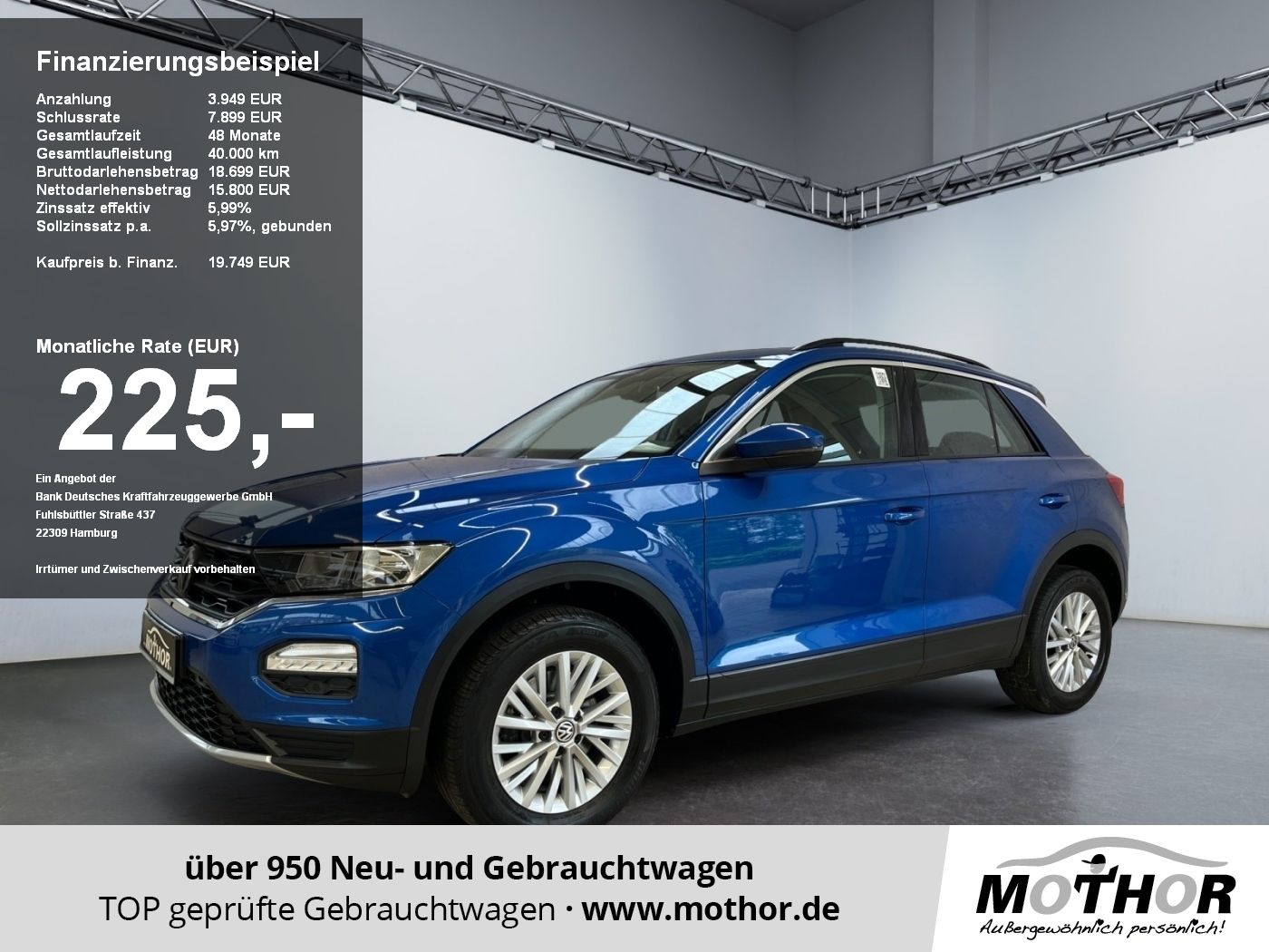 VW T-Roc Style 1.5 TSI Anhängekupplung Sitzheizung