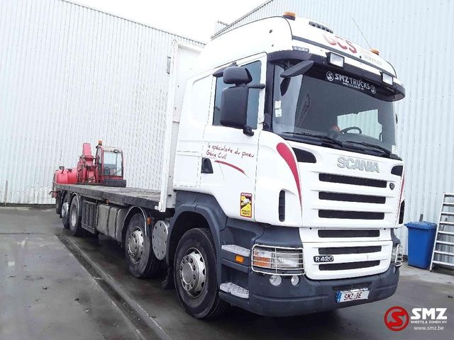 Scania R 420 8x2 +manitou TMT 25.20