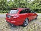 Mercedes-Benz C200 T-Modell | Automatik | PANO | LED | PDC | - Mercedes-Benz C 200: Rot, Metallic