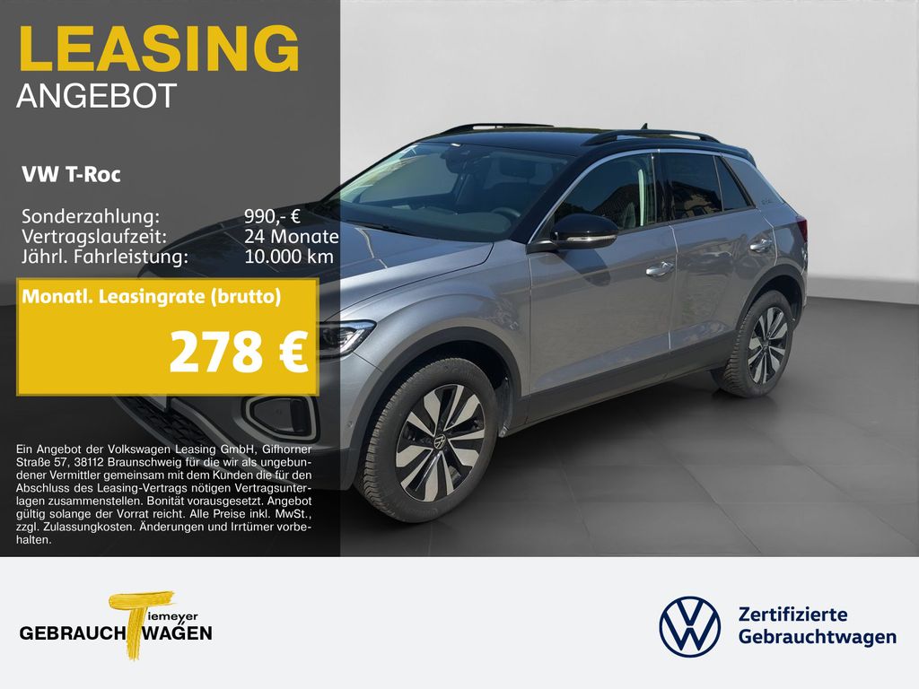 T-Roc 2.0 TDI DSG GOAL NAVI AHK KAMERA SITZH