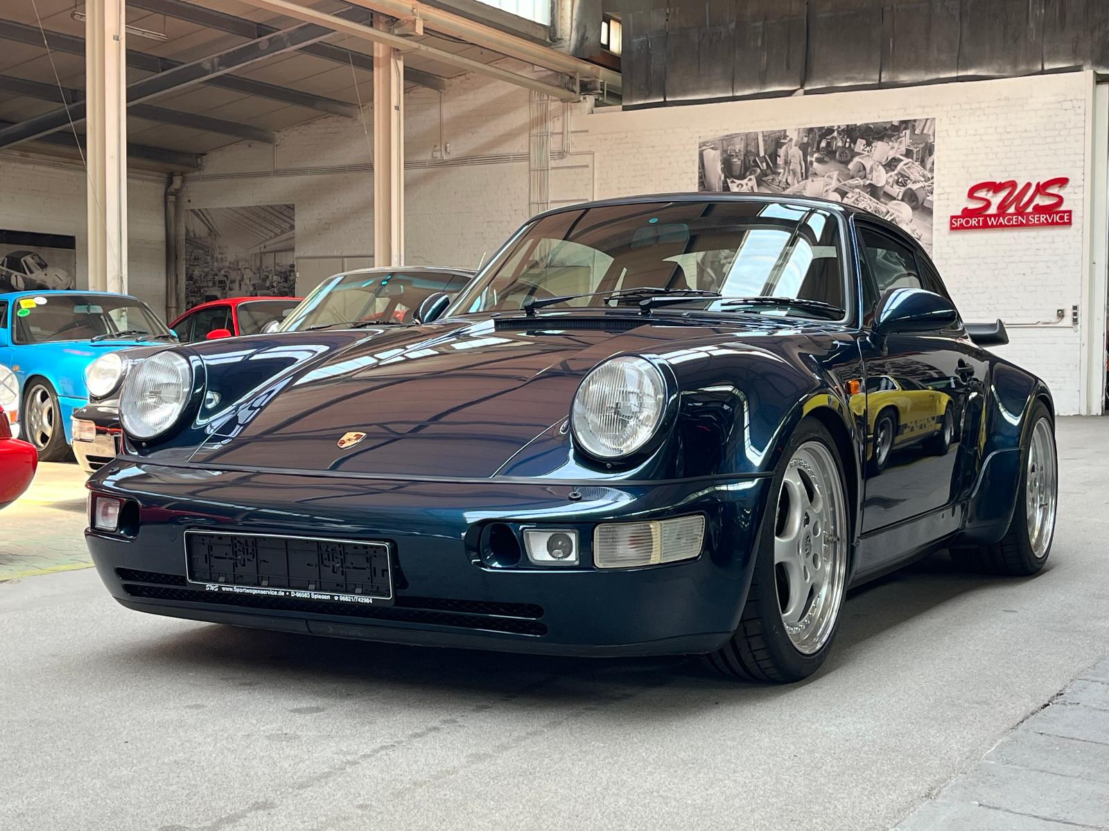 Porsche 964 Turbo 3,3 amazonasgrün C00 mit Garantie