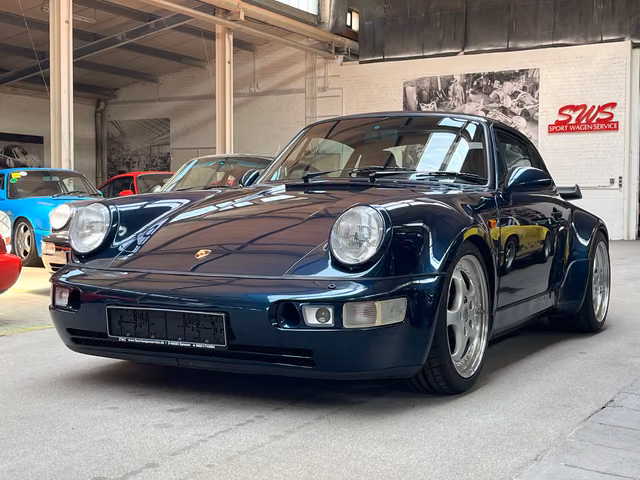 Porsche 964 Turbo 3,3 amazonasgrün C00 mit Garantie