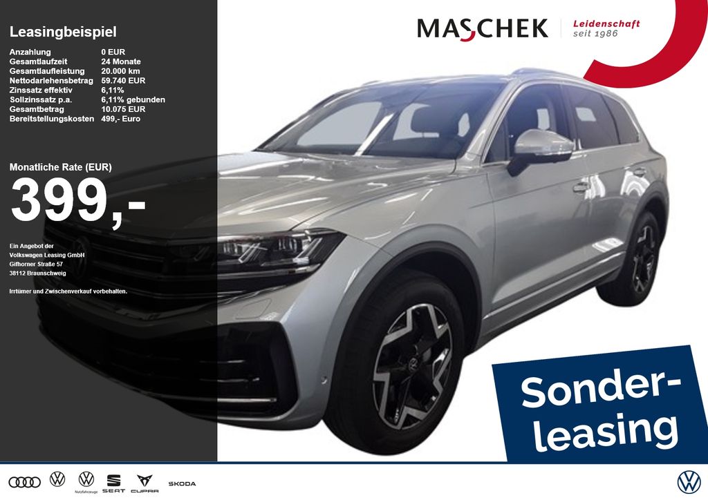 Volkswagen Touareg Elegance 3.0 TSI Sonderleasing! Pano AHK