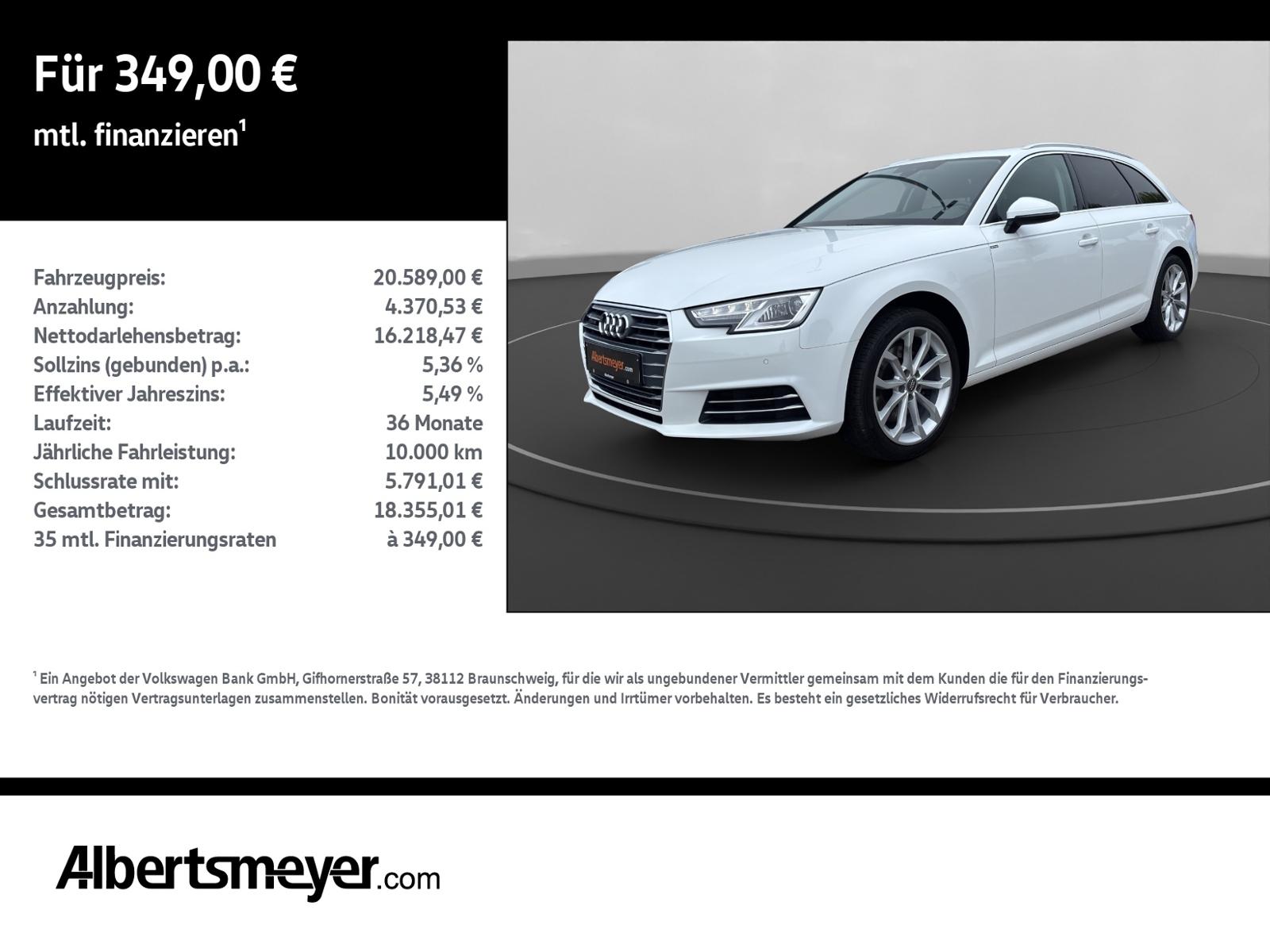 Audi A4 Avant 2.0 TFSI quattro sport +S-TRONIC+AHK+LM