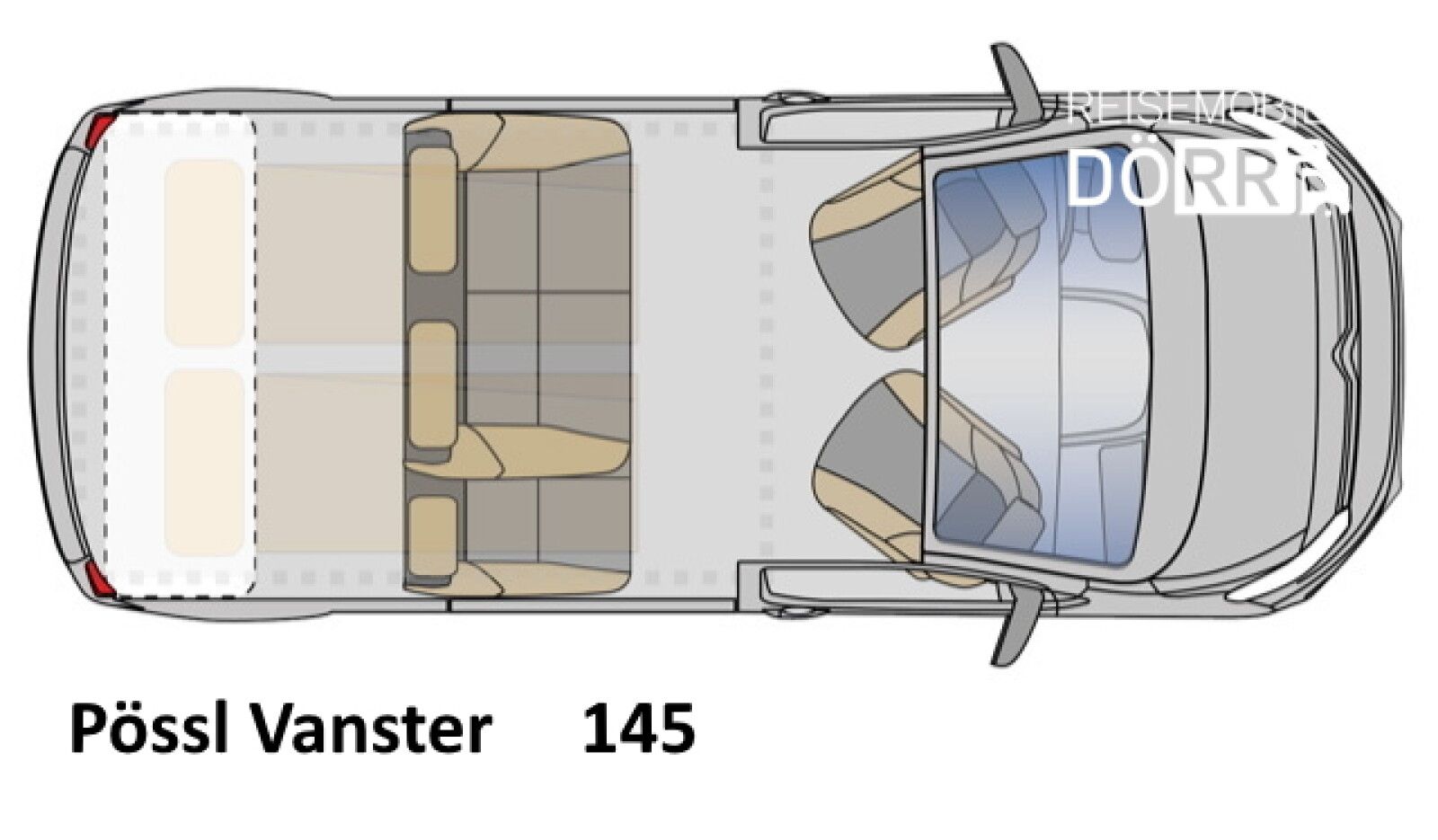 Fahrzeugabbildung Pössl Vanster Citroen 145 PS