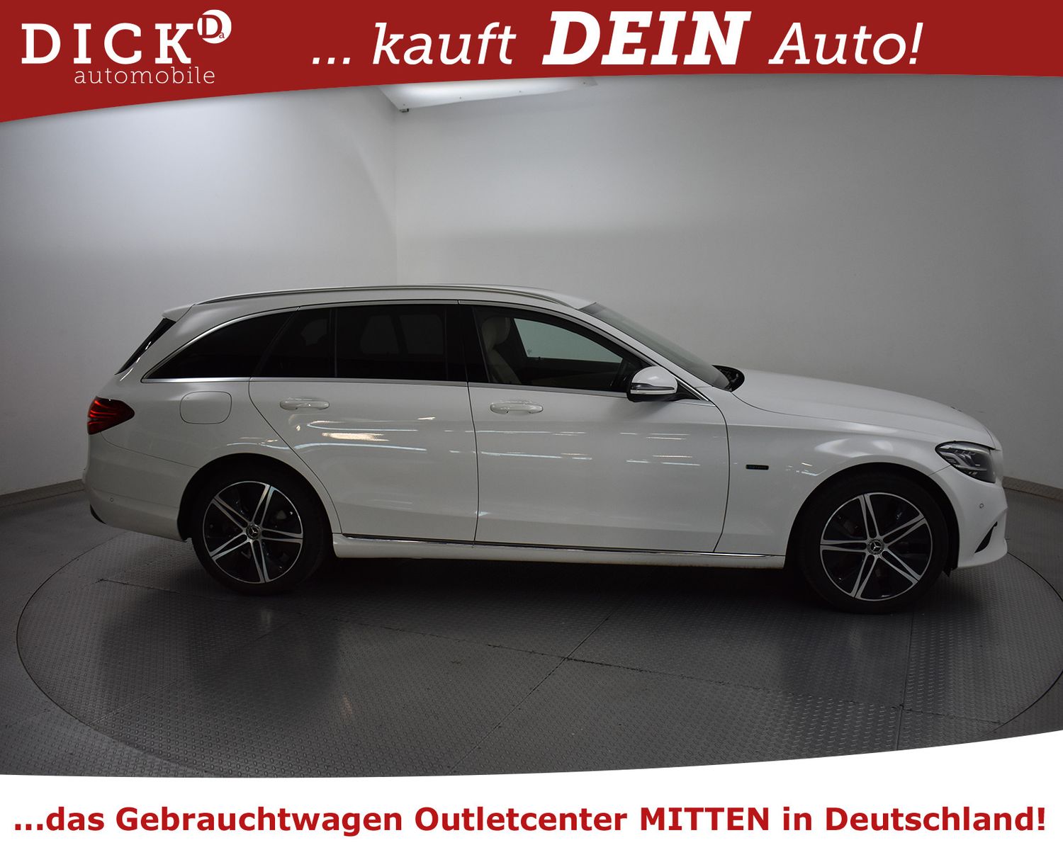 MERCEDES-BENZ C300e T 9G  Avantg NAVI+LEDER+STNDHZ+LED+TEMP+18 - Image 2