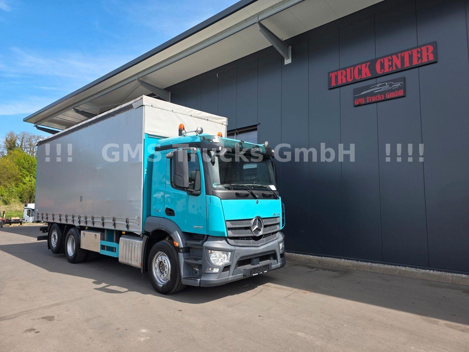 Mercedes-Benz Antos 2536 / Schiebe Plane / NUR 200 KM