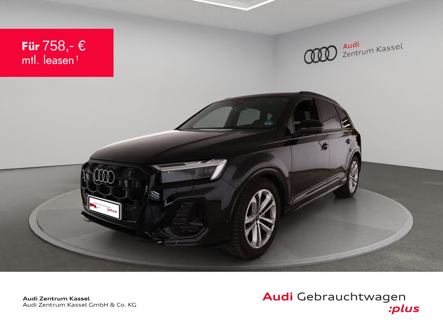 Audi Q7 45 TDI qu. S line Matrix Pano HuD Leder AHK
