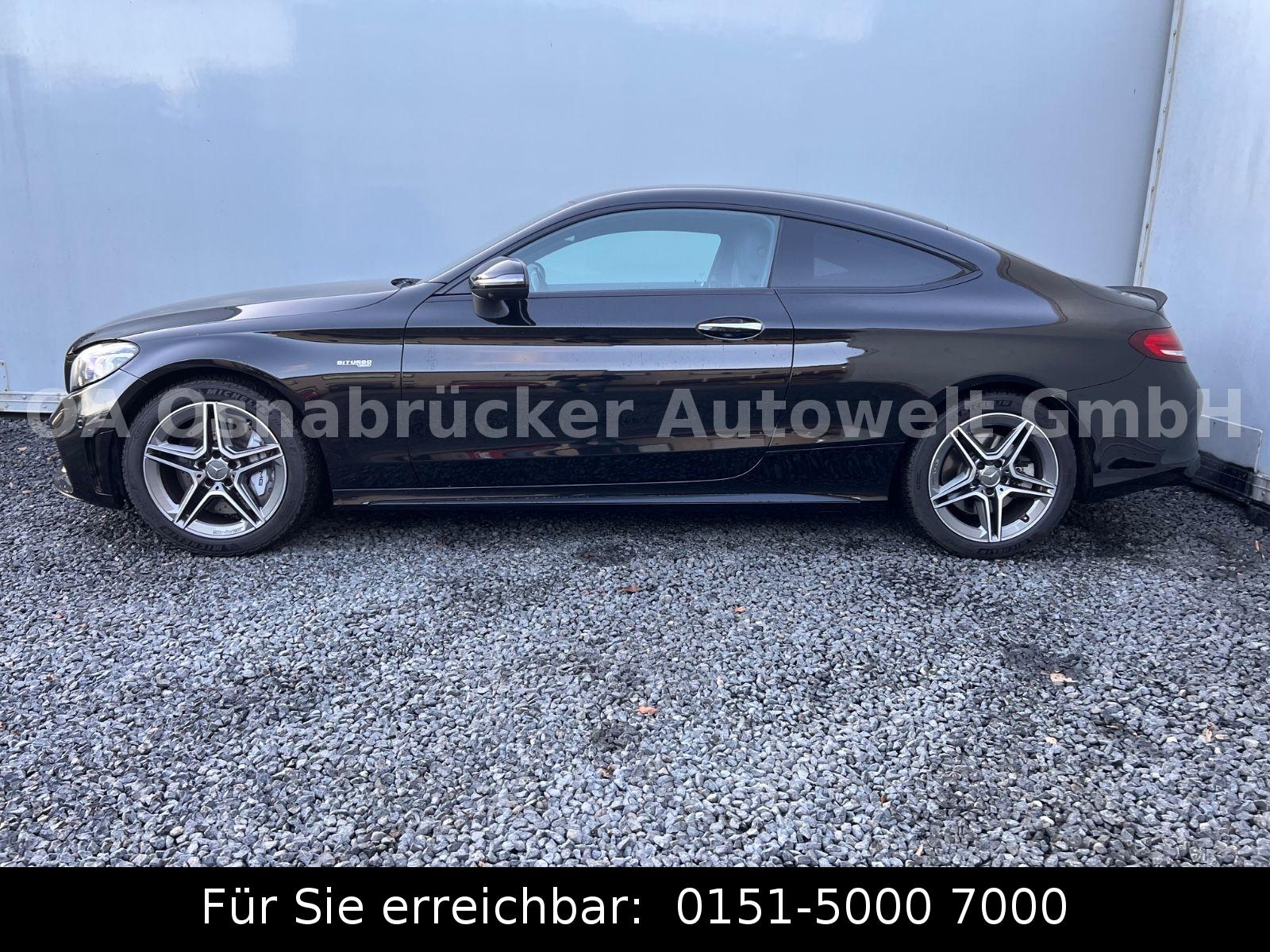 Mercedes-Benz C43 AMG Coupe 390PS 4Matic 360°Cam Burmester LED