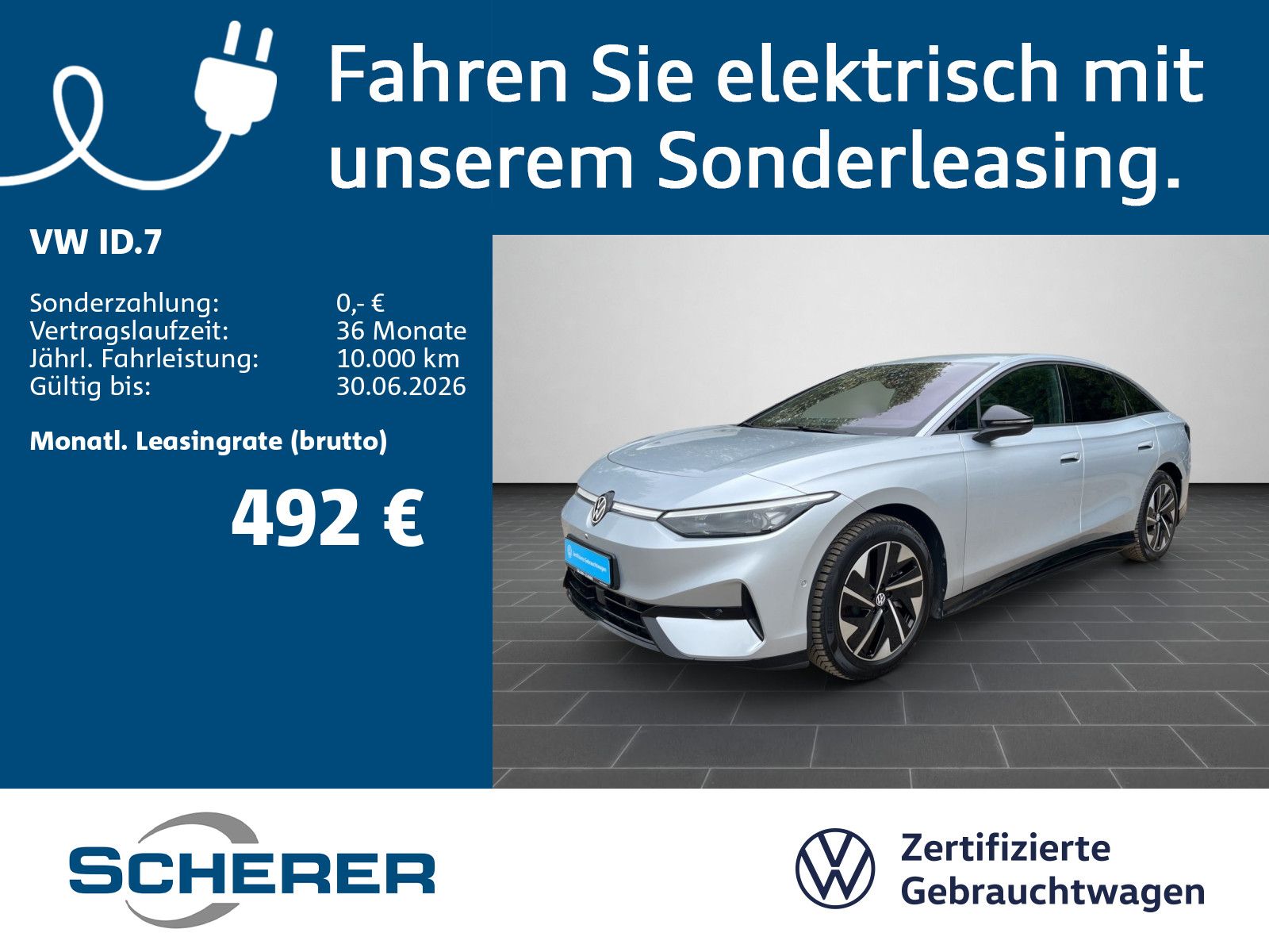Volkswagen ID.7 Pro 210 kW DSG AHK MATRIX-LED NAVI SHZ