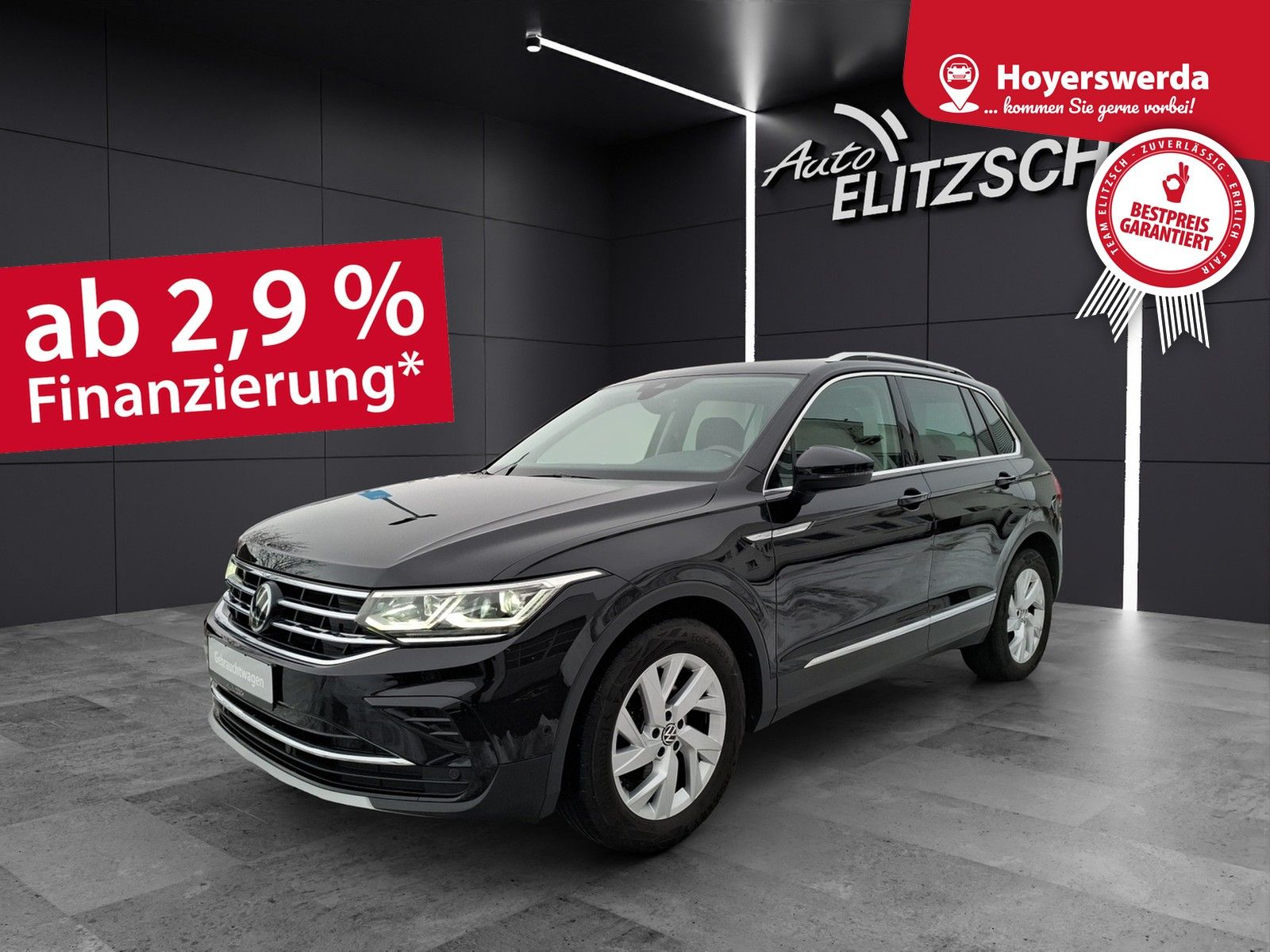 Fahrzeugabbildung Volkswagen Tiguan TDI Elegance DSG Matrix Navi AID Pano ACC