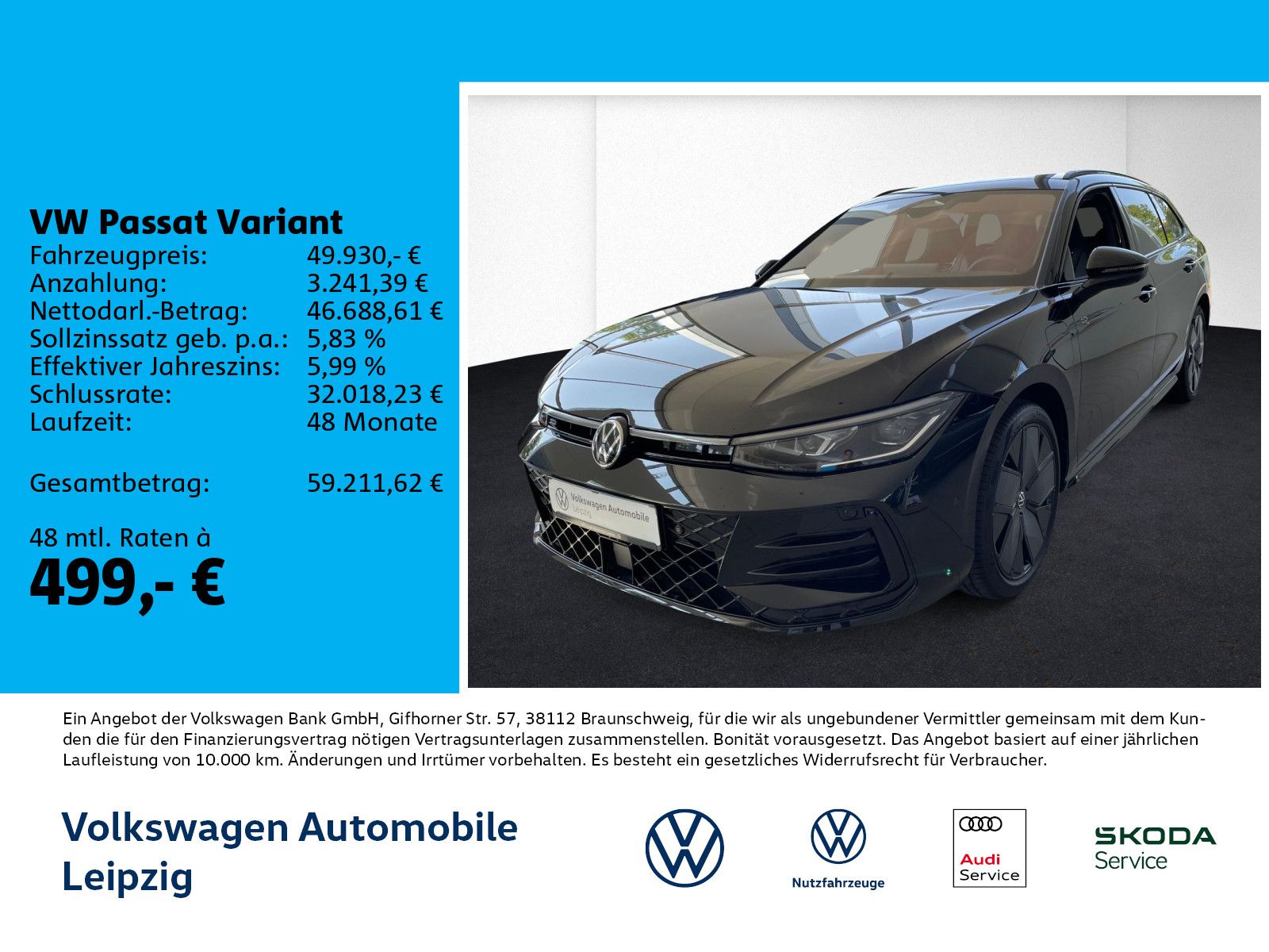 Volkswagen Passat R-Line 1.5 TSI eHybrid Signature ACC AHK
