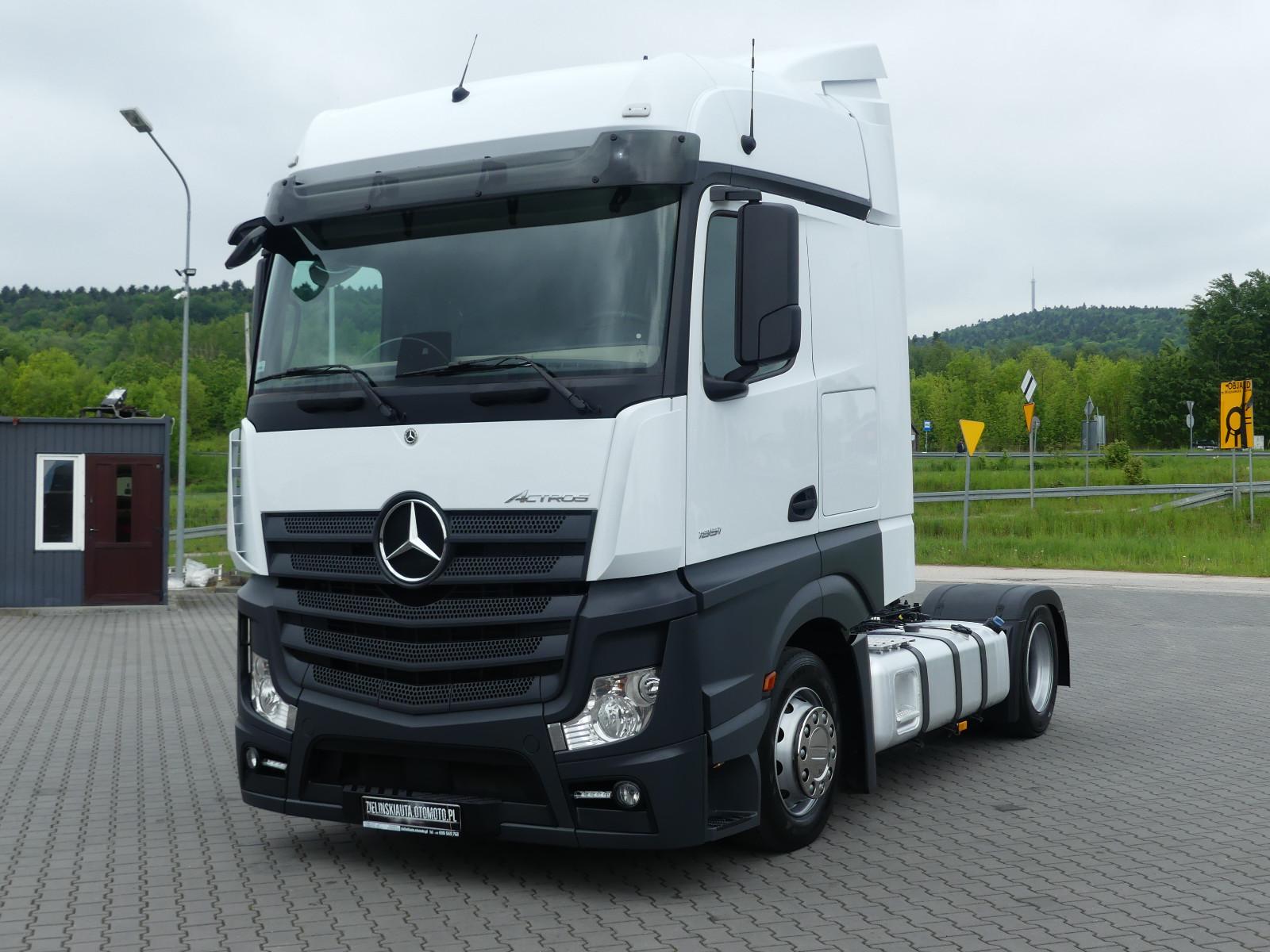 Mercedes-Benz ACTROS 1851 / EURO 6 / LOW DECK / IDEALNY STAN /