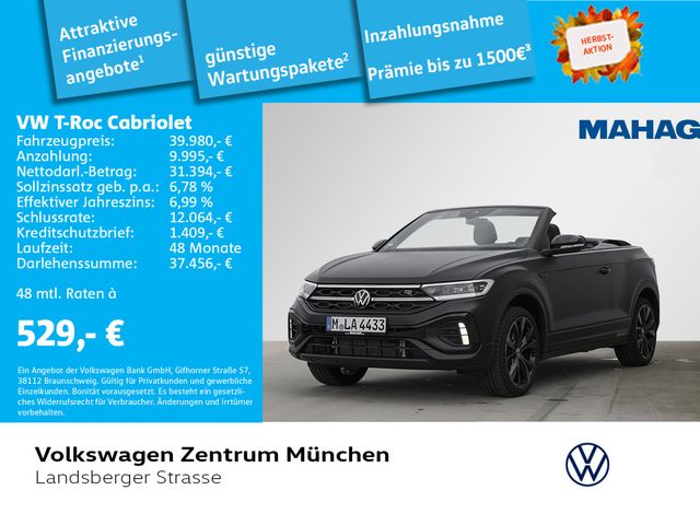 Volkswagen T-Roc Cabriolet 1.5 TSI R-Line Edition Black AHK