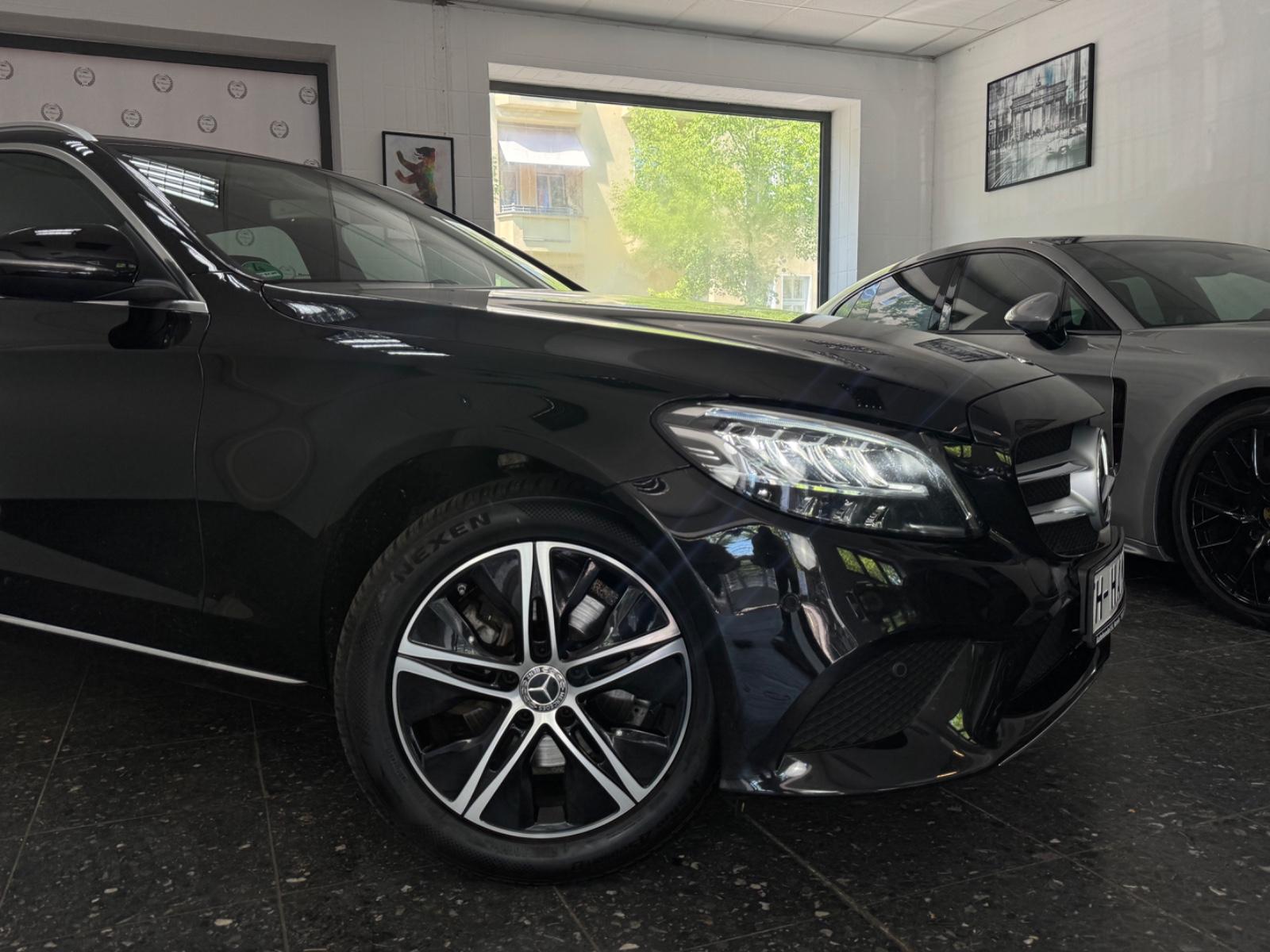 Mercedes-Benz C-Class T-MODELL AUTO NAVI CAM LEDER T-WINKEL 8-F, миниатюра 4