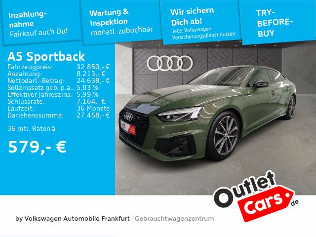 Audi A5 Sportback 40 TDI quattro S-tronic S-Line 20"A