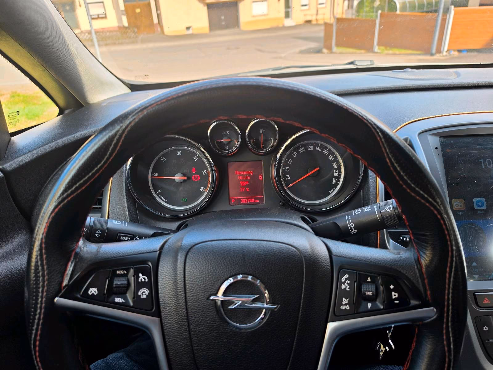 Opel Astra 2013 — engine 165 HP (121kW)
