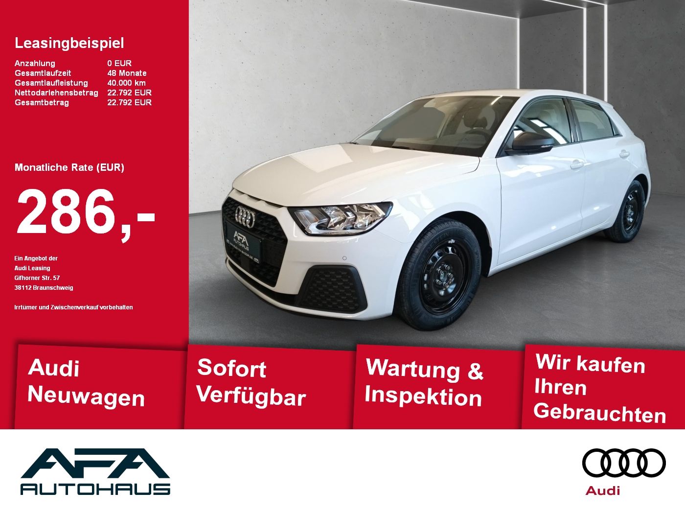 Audi A1 Sportback 25 1.0 TFSI SHZ Klima EBS