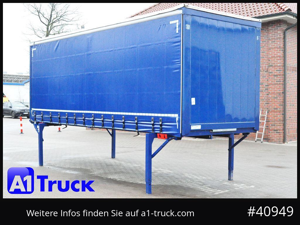 Krone Wechselbrücke 7,45, Code XL, Bordwand, neue Plan