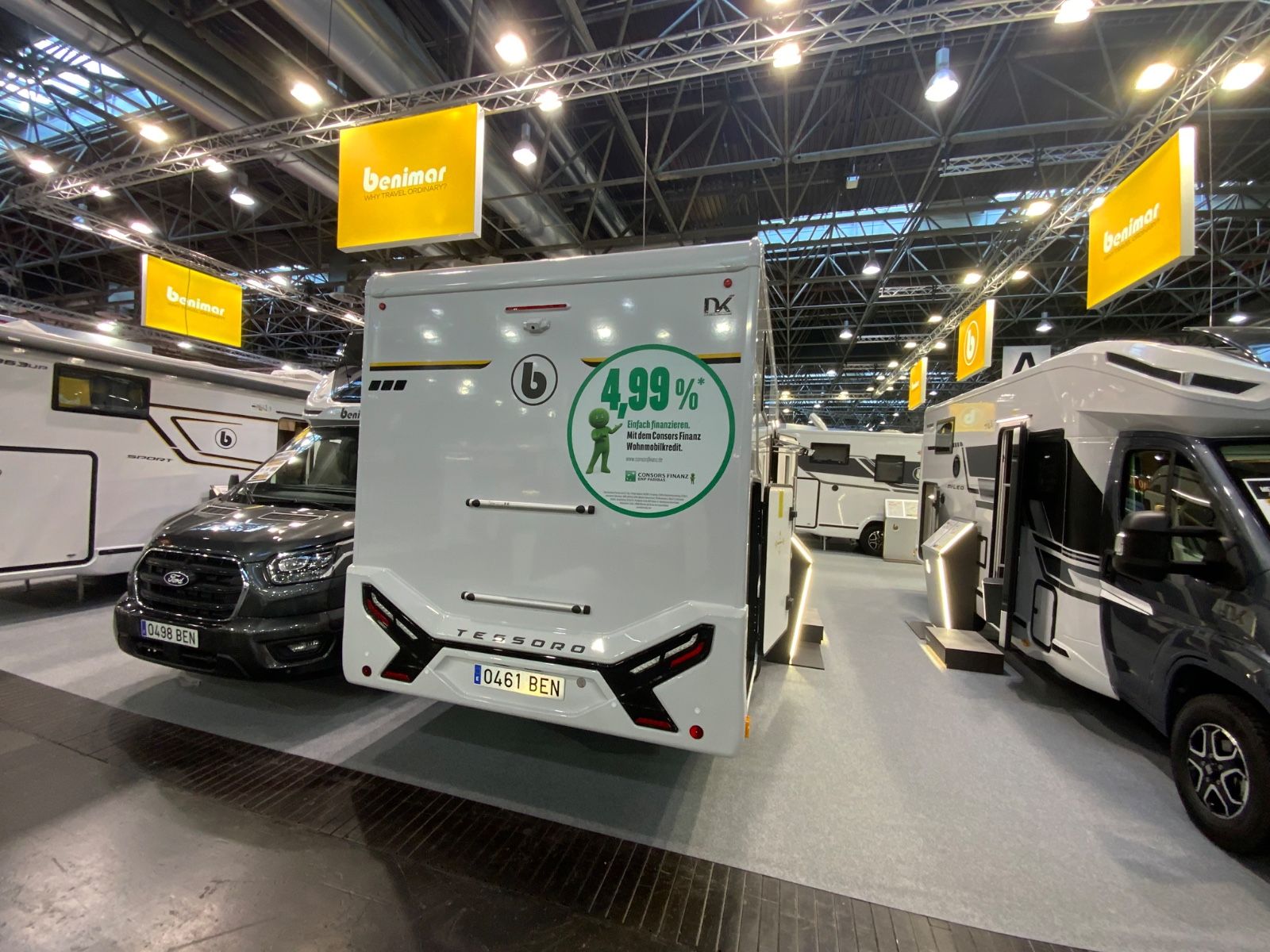 Fahrzeugabbildung Benimar T 461 ** neuer Grundriss**