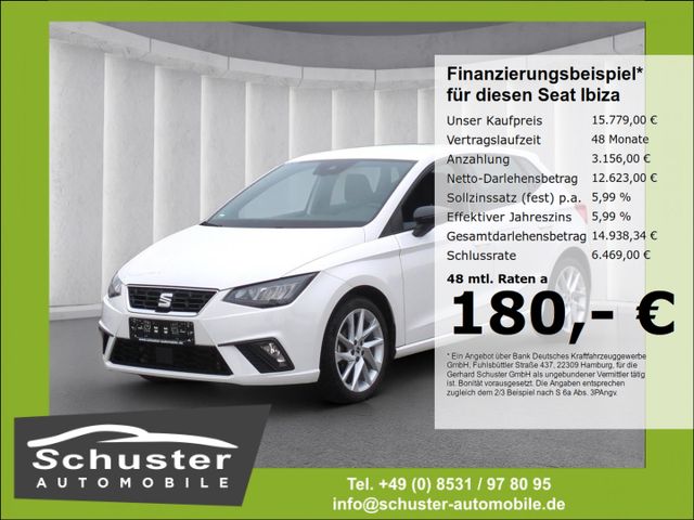 Seat Ibiza FR 1.0TSI*LED Navi SHZ Tempom Spurass 17*