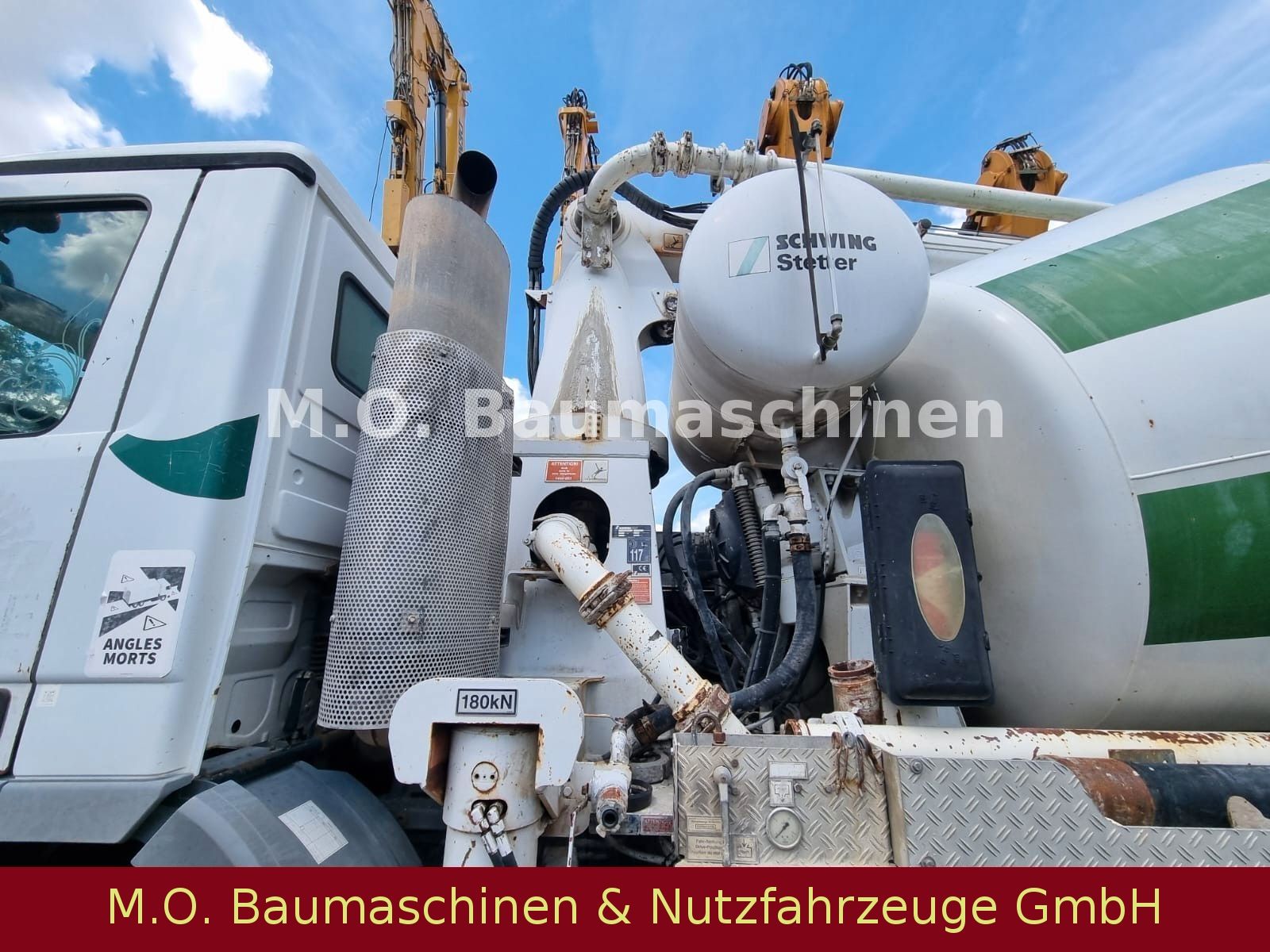 Fahrzeugabbildung Mercedes-Benz Actros 3241 Betonmischer+ Schwing Setter Pumpe