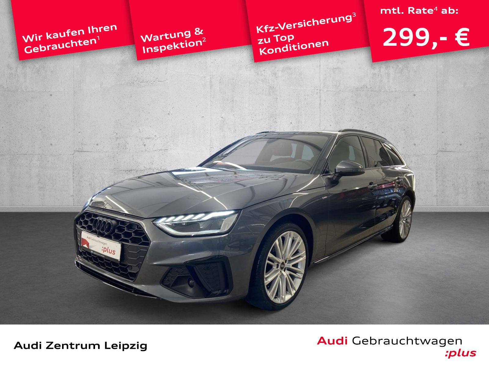 Audi A4 Avant 40 g-tron S-tr. *S-line comp.*LED*AHK*