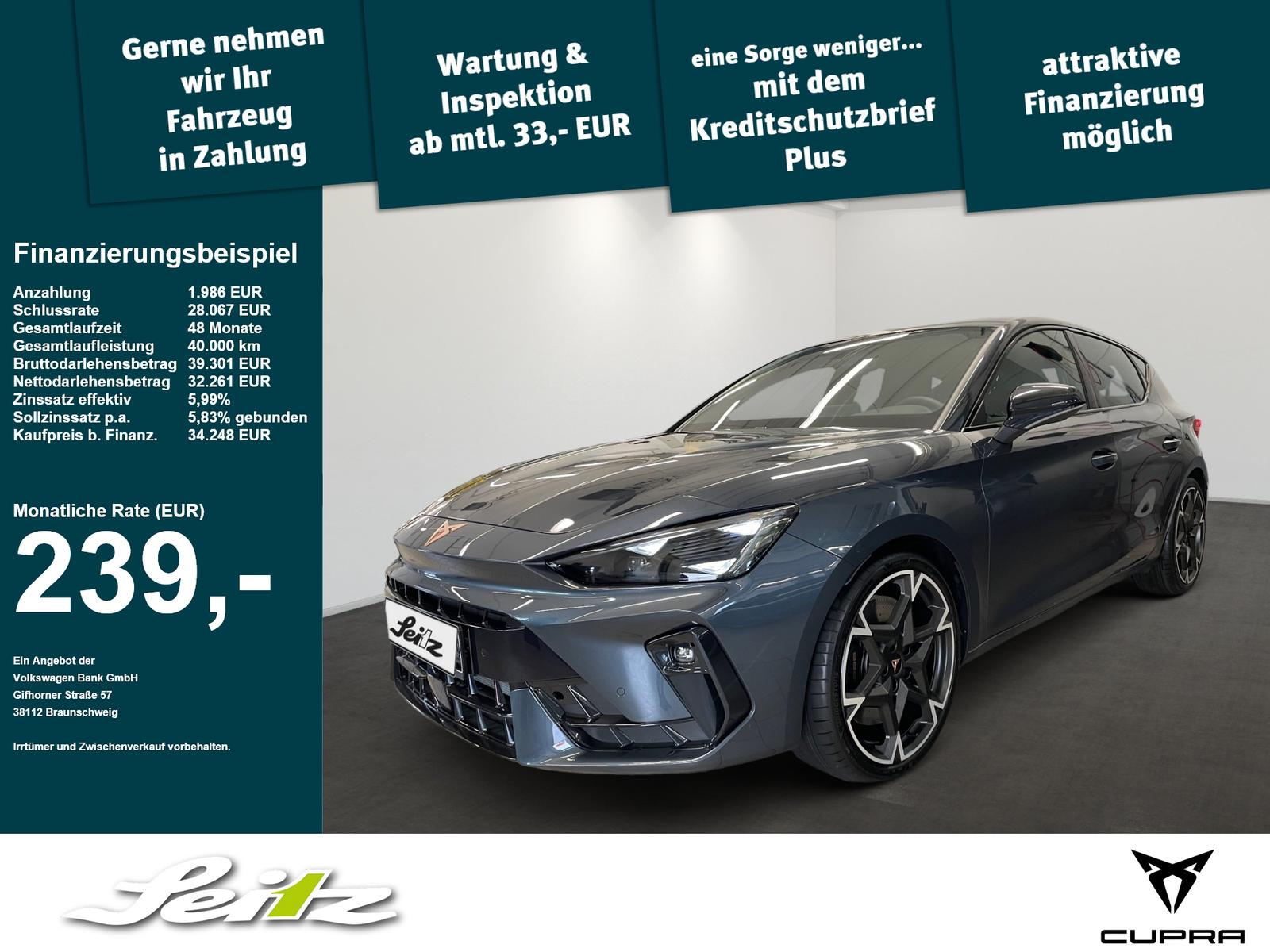 Cupra Leon 2.0 TSI VZ *SENNHEISER*PANO*KAMERA*