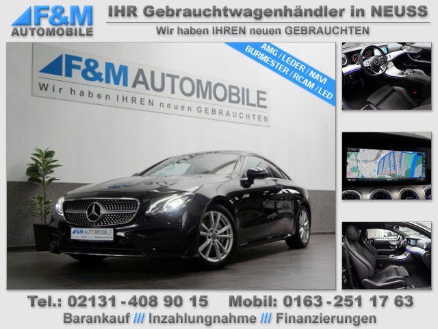 Mercedes-Benz E 300 d Autom AMG Navi Leder R-Kam LED