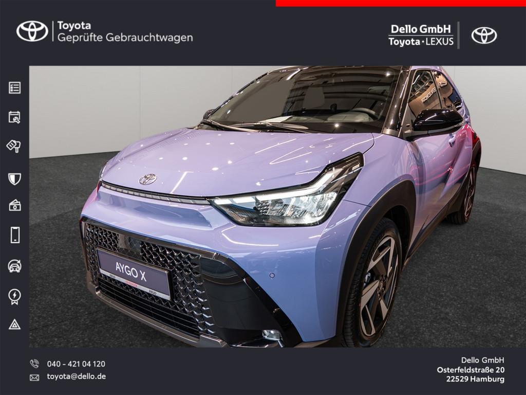 Toyota Aygo X Hybrid 1.5 L Lounge Canvas-Faltdach, Klim