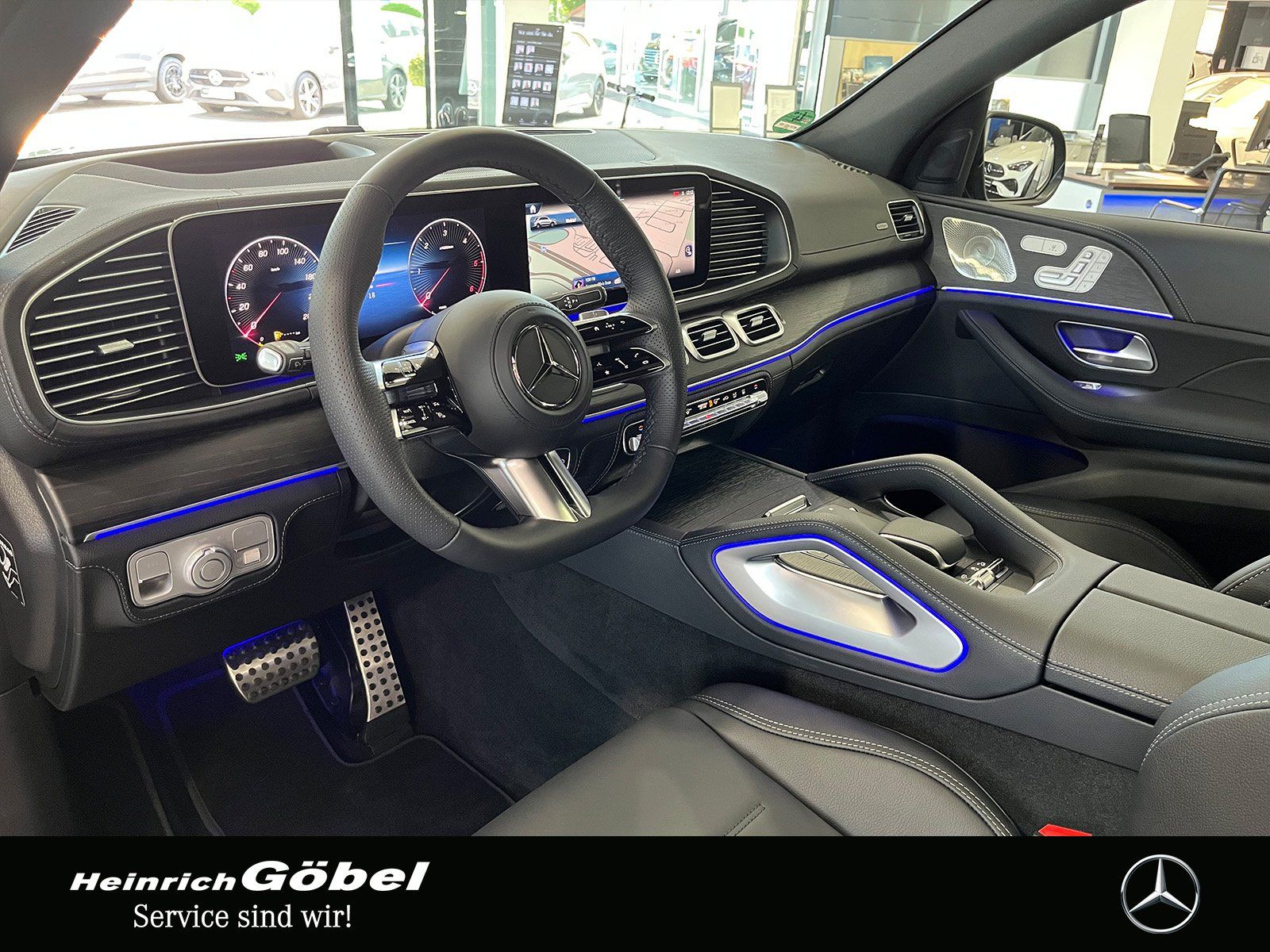 Fahrzeugabbildung Mercedes-Benz GLE 450 d 4M AMG+PANO+HUD+AHK+STANDHZ.+FAHRASSIS