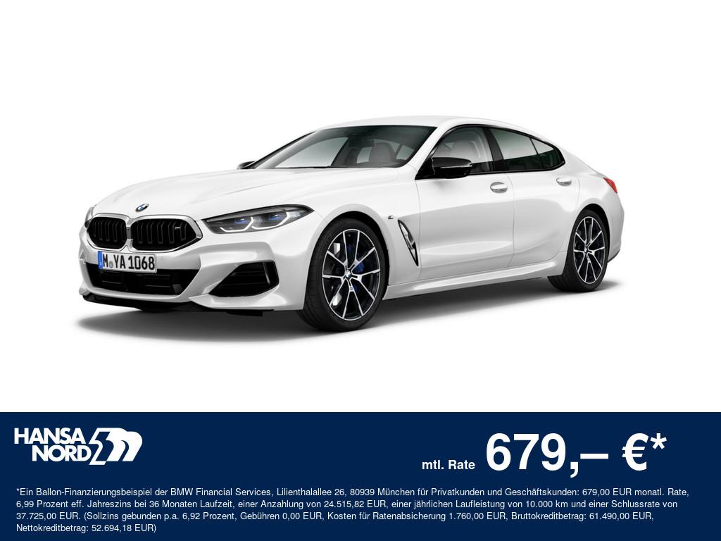 BMW M850i xDrive Gran Coupe LASER NAVI HUD 360° 20"