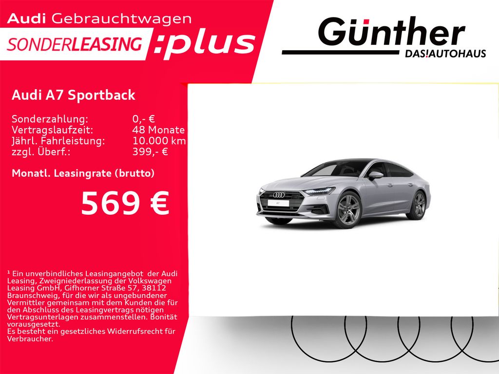 Audi A7 Sportback 40 TDI QUATTRO S LINE+WINTERR+MATRI
